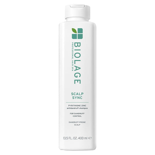 Biolage Scalp Sync Anti-Dandruff Shampoo – Controls Dandruff & Deeply Cleanses with Zinc Pyrithione, Vegan & Cruelty-Free 13.5 fl oz