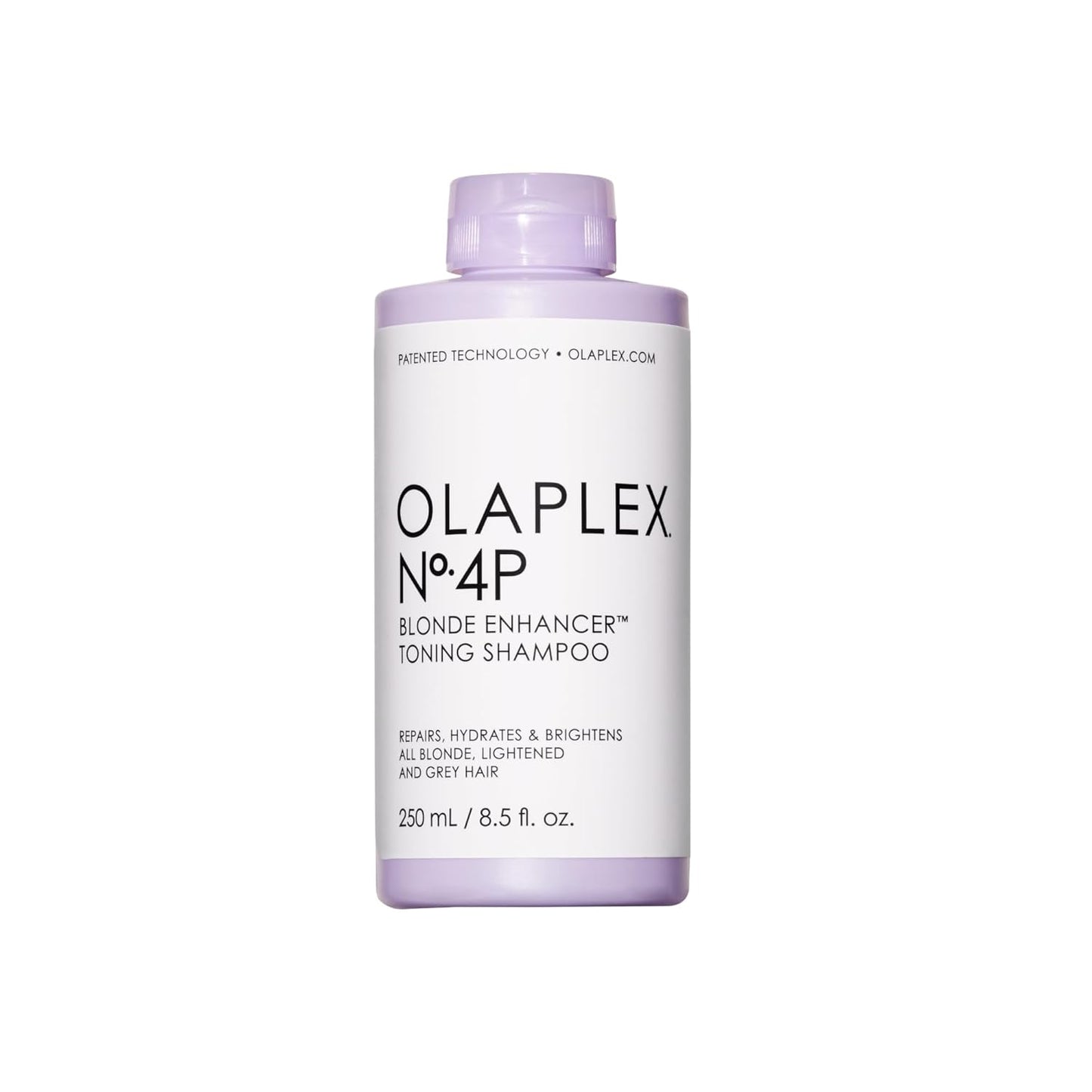 オラプレックス No. 4P ブロンドエンハンサー パープルトーニングシャンプー – ブロンドとグレーの髪を補修、保湿、明るくします 8.5 fl oz