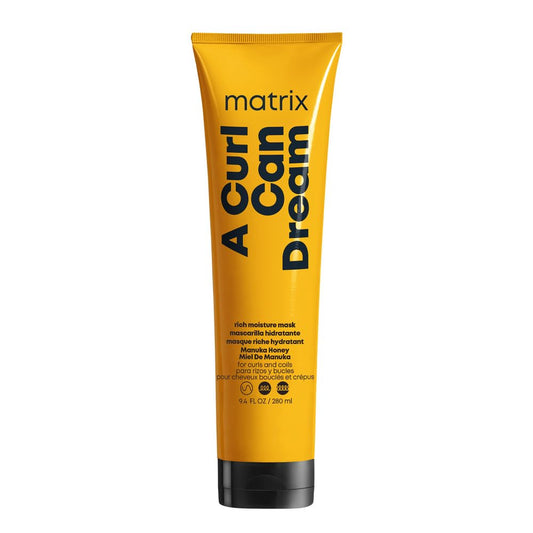 Matrix A Curl Can Dream Rich Mask – Hydrating & Deep Conditioning Leave-In Mask, For Curly & Coily Hair, Sulfate & Paraben Free, Preserves Curl Pattern, 9.4 fl oz