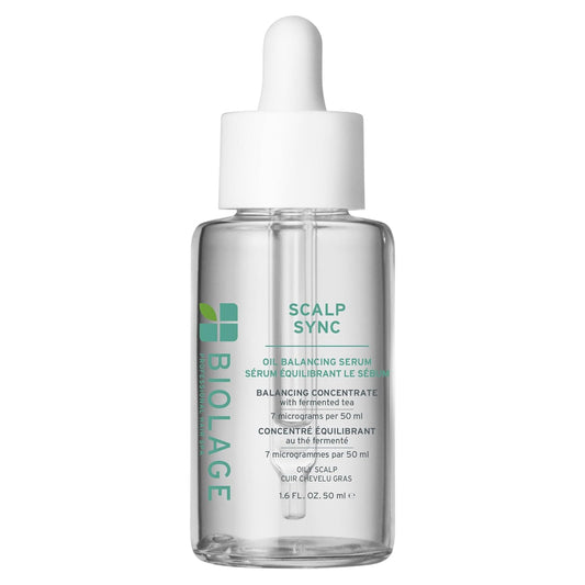 Biolage Scalp Sync Oil Balancing Serum – Controls Excess Oil for Oily Scalp with Fermented Tea Blend, Vegan & Paraben-Free 1.6 fl oz