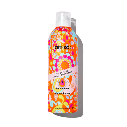 Amika Perk Up Talc-Free Dry Shampoo - Oil Absorbing, Refreshes Hair, No White Residue, For All Hair Types, 9.5 fl oz