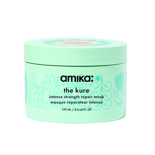 Amika The Kure Intense Strength Repair Mask – Deep Conditioning & Strength Repair for Damaged Hair, 8.4 fl oz