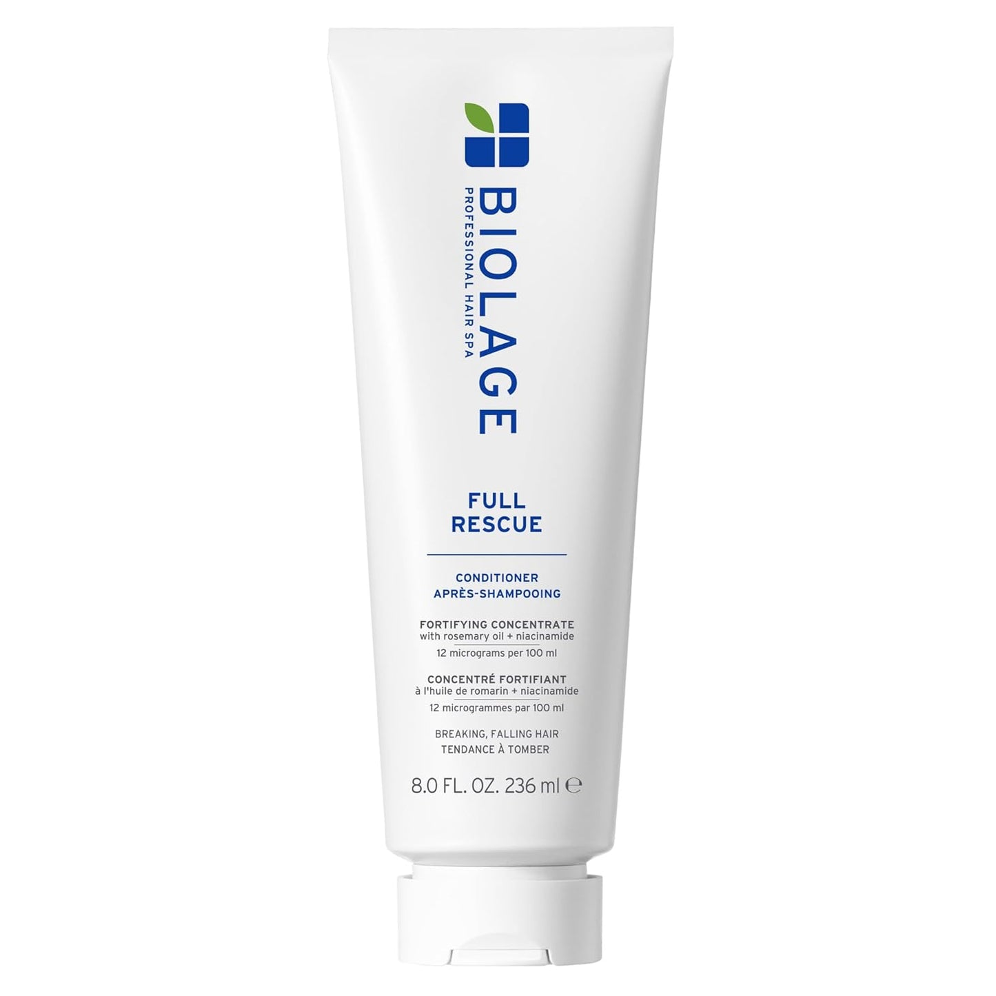 Biolage Full Rescue Conditioner – Fortifies & Densifies Thin Hair with Rosemary Oil & Niacinamide, Vegan & Cruelty-Free 8 fl oz
