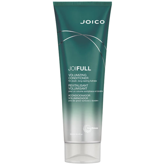 Joico JoiFULL Volumizing Conditioner For Fine Thin Hair Adds Instant Body and Long Lasting Fullness For Thicker Bouncier Hair Boosts Shine With Lotus Flower and Bamboo Extract 8.5 fl oz