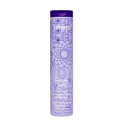 Amika Bust Your Brass Cool Blonde Strength Repair Conditioner – 9.2 oz