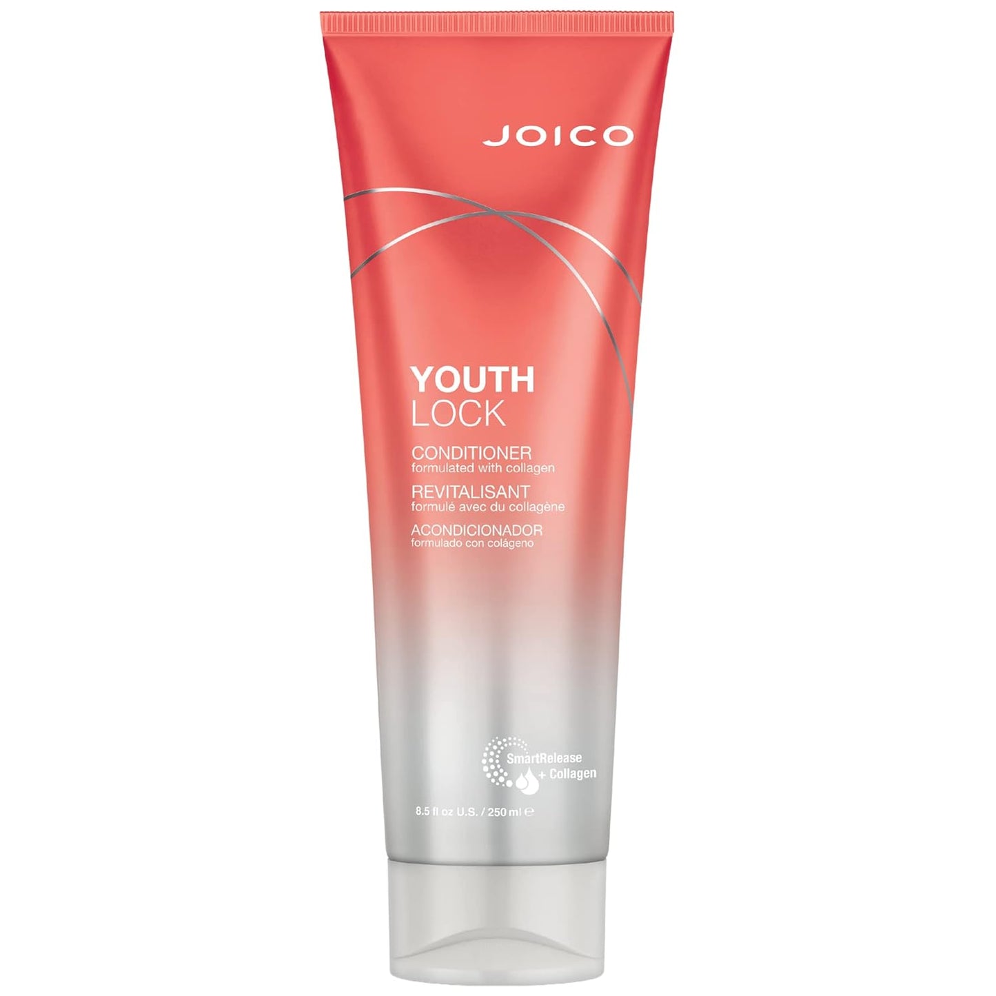 Joico YouthLock Conditioner Formulated with Collagen Youthful Body and Bounce Soften and Detangle Hair Boost Shine 8.5 fl oz