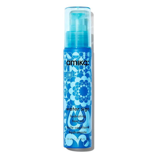 Amika Water Sign Hydrating Hair Oil with Hyaluronic Acid – 1.7 fl oz