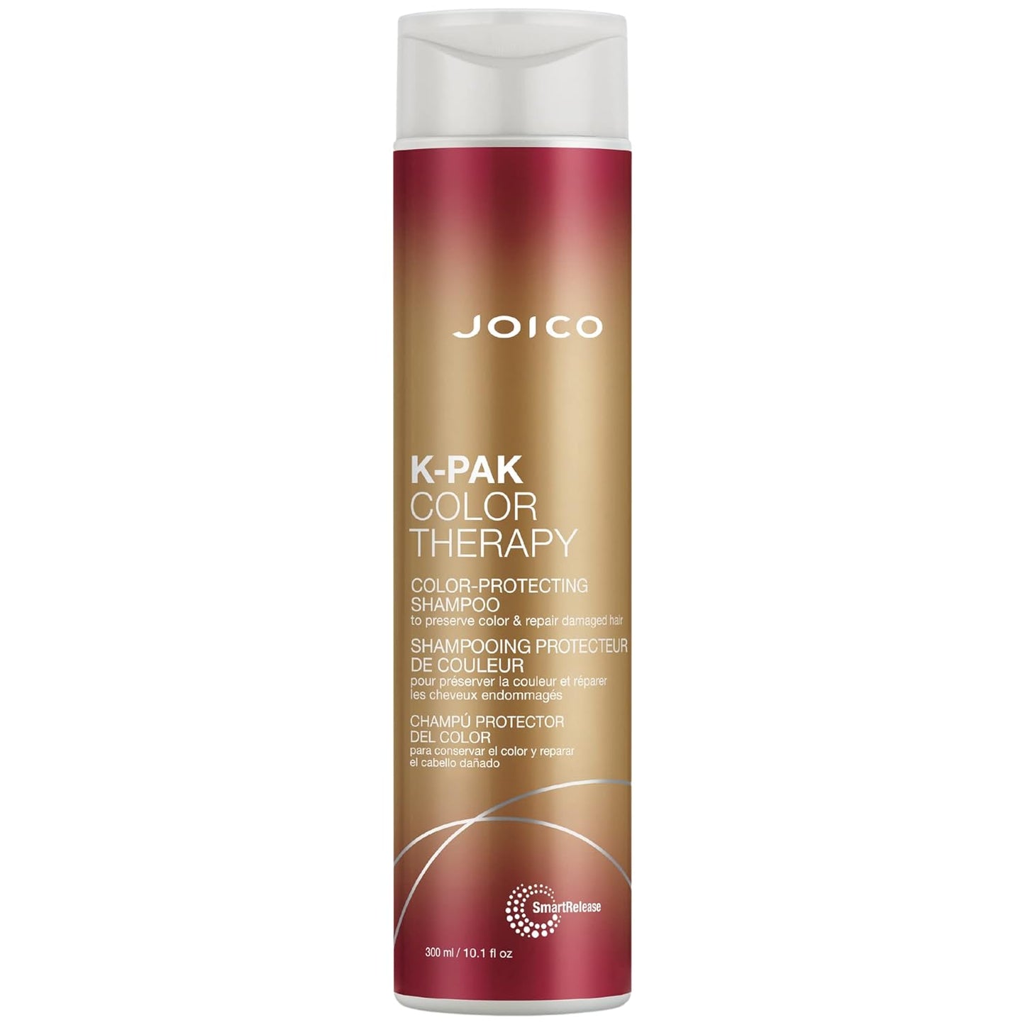 Joico K-PAK Color Therapy Color Protecting Shampoo For Color Treated Hair Boosts Shine Improves Elasticity Repairs Breakage Rebuilds Damaged Hair With Keratin and Argan Oil 10.1 fl oz