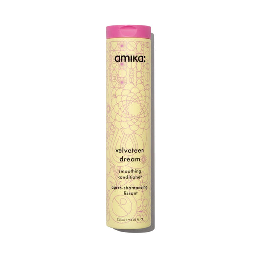 Amika Velveteen Dream Smoothing Conditioner – Anti‑Frizz, Hydrating & Sulfate‑Free Conditioner for All Hair Types, 9.2 fl oz