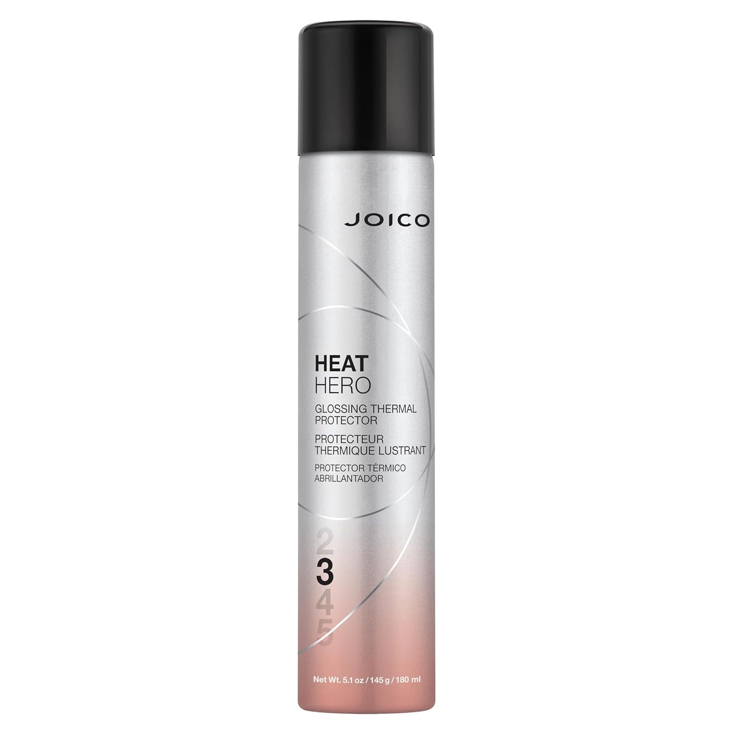 Joico Heat Hero Glossing Thermal Protector For Most Hair Types Protects Against Heat, Humidity & UV Reduces Split Ends Boosts Shine Paraben & Sulfate Free 5.1 fl oz