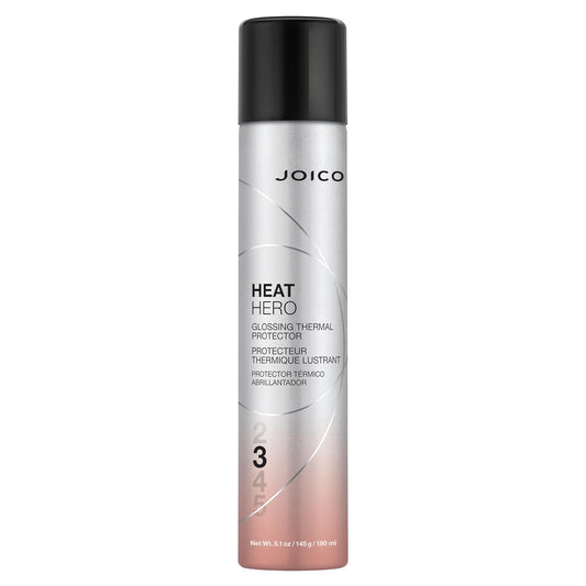 Joico Heat Hero Glossing Thermal Protector For Most Hair Types Protects Against Heat, Humidity & UV Reduces Split Ends Boosts Shine Paraben & Sulfate Free 5.1 fl oz