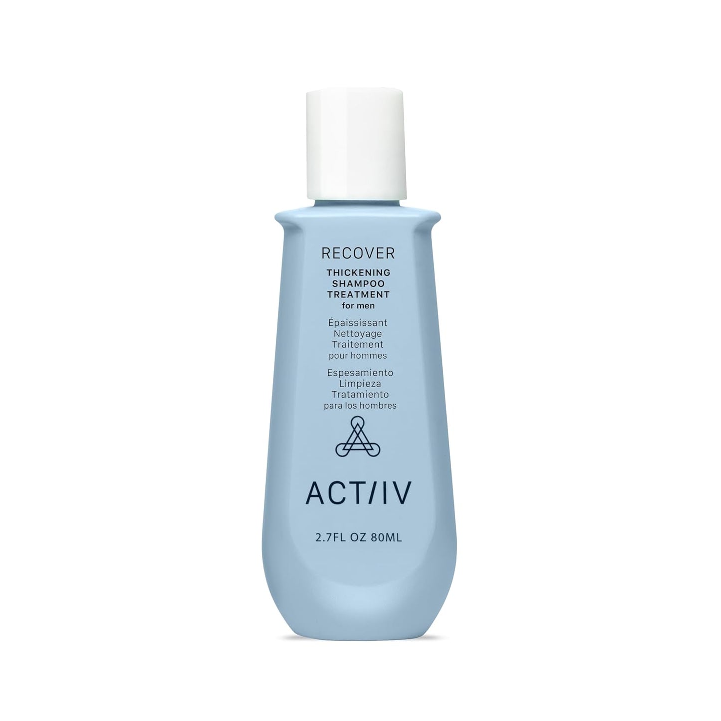 ACTIIV Recover Thickening Hair Loss Shampoo for Men, Deep Cleansing Treatment, 2.7 fl oz