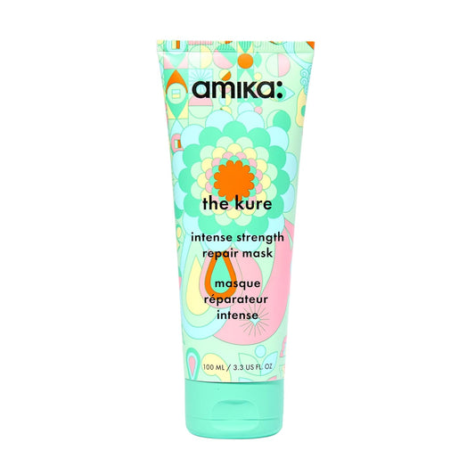 Amika The Kure Intense Strength Repair Mask – Deep Conditioning & Strength Repair for Damaged Hair, 3.3 fl oz
