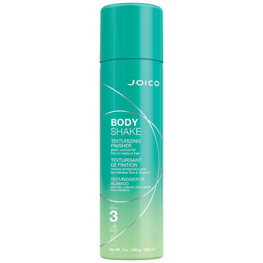 Joico Body Shake Texturizing Finisher - Long-Lasting Volume & Fullness for Fine to Medium Hair, Frizz Control, Heat, Humidity, UV & Pollution Protection, Paraben-Free, 7 fl oz