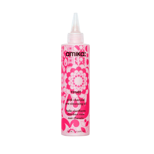 Amika Reset Pink Charcoal Scalp Cleansing Oil – 6.7 fl oz