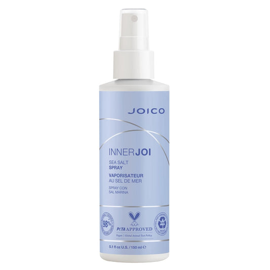 Joico InnerJoi Sea Salt Spray Styling For All Hair Types Sulfate and Paraben Free Naturally Derived Vegan Formula 5.1 fl oz