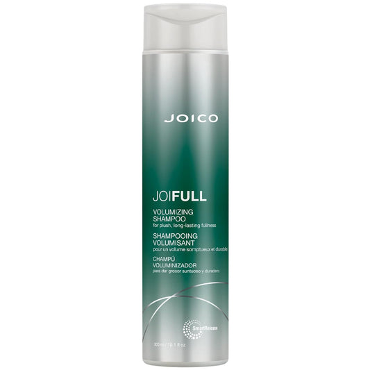 Joico JoiFULL Volumizing Shampoo For Fine Thin Hair Adds Instant Body and Long Lasting Fullness For Thicker Bouncier Hair Boosts Shine With Lotus Flower and Bamboo Extract 10.1 fl oz