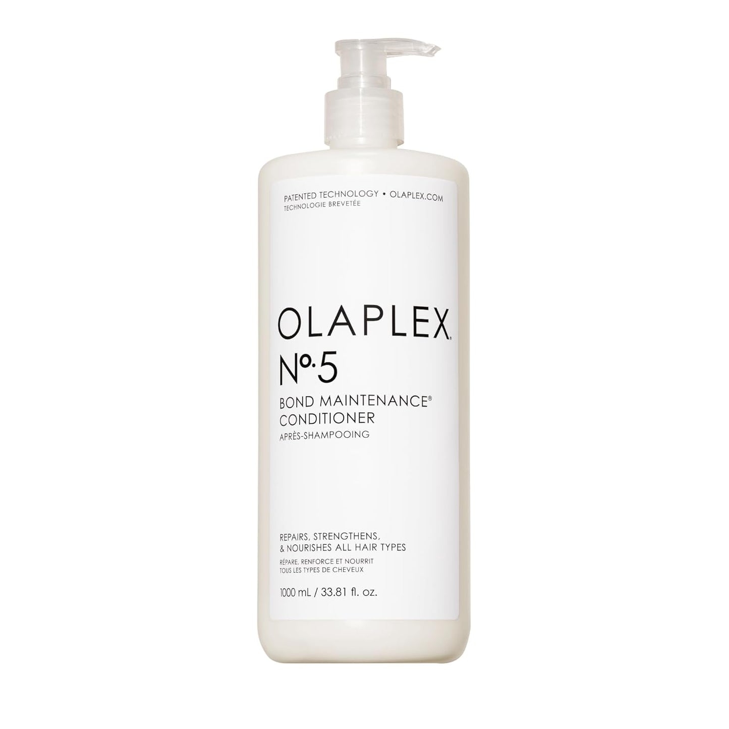Olaplex No.5 Bond Maintenance® Conditioner Repairs, Strengthens & Nourishes All Hair Types Adds Shine & Softness 33.8 fl oz