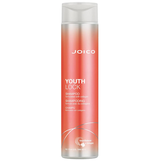 Joico YouthLock Shampoo Formulated with Collagen Youthful Body and Bounce Reduce Breakage and Frizz Free of SLS SLES Sulfates 10.1 fl oz