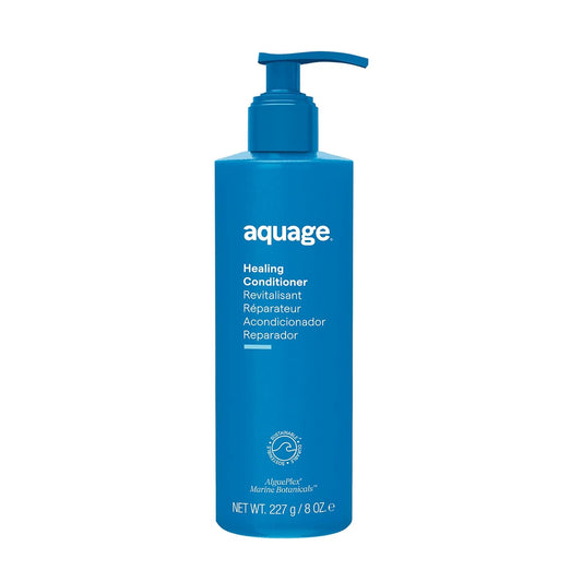 AQUAGE Healing Conditioner, Deeply Moisturizes & Repairs Damaged Hair, Sulfate & Paraben-Free, 8 fl oz