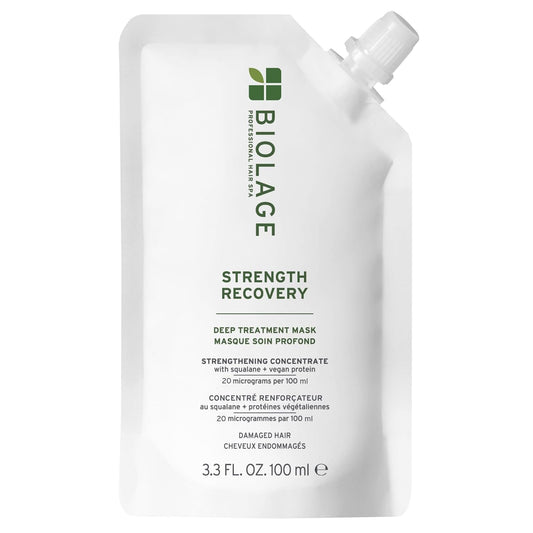 Biolage Strength Recovery Deep Treatment – Nourishes, Protects & Reduces Breakage with Olive Squalane & Vegan Proteins 3.3 fl oz