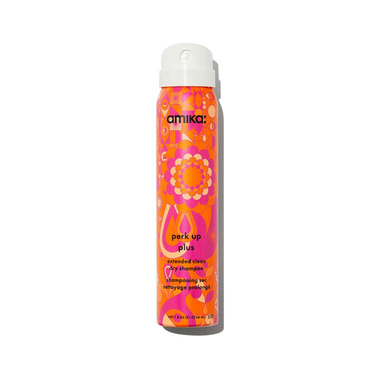 Amika Perk Up Plus Extended Clean Dry Shampoo - Oil Absorbing, Refreshes Hair, Long-Lasting Clean Feel, No White Residue, For All Hair Types, 1.8 fl oz