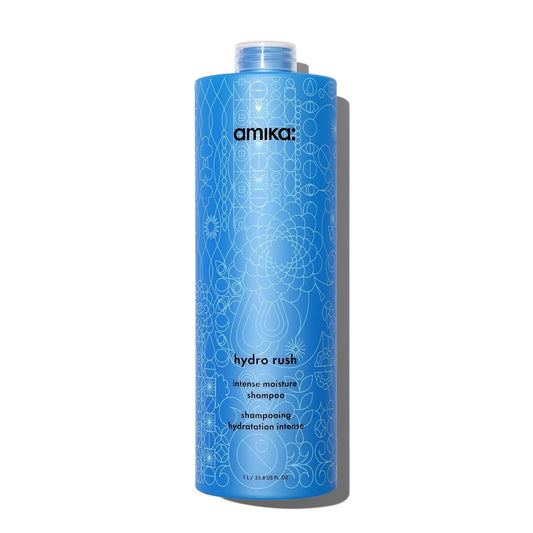 Amika hydro rush intense moisture shampoo with hyaluronic acid 33.8 fl oz