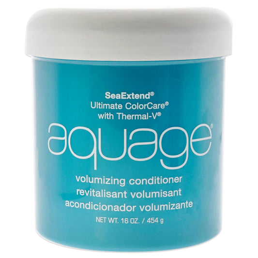 AQUAGE SeaExtend Volumizing Conditioner, Color Protection & Weightless Fullness Without Frizz, 16 fl oz