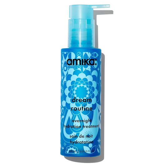 Amika Dream Routine Overnight Hydrating Hair Mask – Deep Nourishment & Hydration, 3.3 fl oz