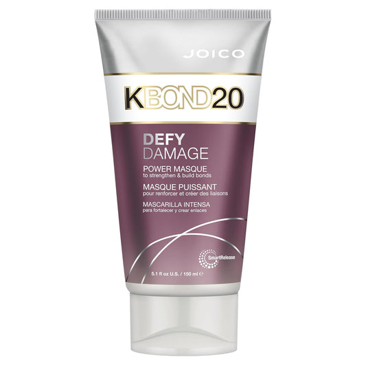Joico Defy Damage KBOND20 Power Masque For Stronger, Hydrated HairColor-Safe Rebuilds & Protects Bonds Paraben-Free & Animal-Test Free 5.1 fl oz