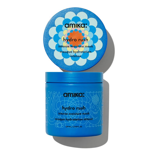 Amika Hydro Rush Intense Moisture Mask with Hyaluronic Acid – 16 fl oz