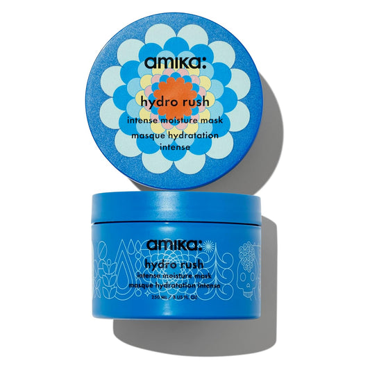 Amika Hydro Rush Intense Moisture Mask with Hyaluronic Acid – 8 fl oz