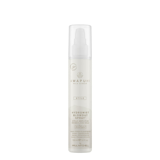 Awapuhi Wild Ginger HydroMist Blowout Spray Lightweight Styling Spray for Shine and Frizz Control 5.1 fl oz