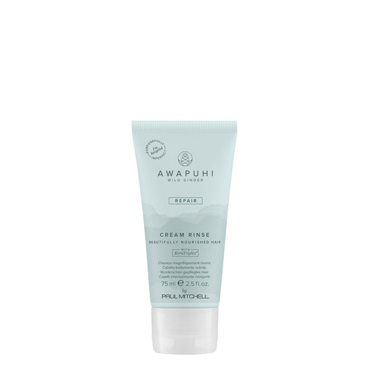 Awapuhi Wild Ginger Cream Rinse Lightweight Moisturizing Conditioner for Dry and Damaged Hair 2.5 fl oz