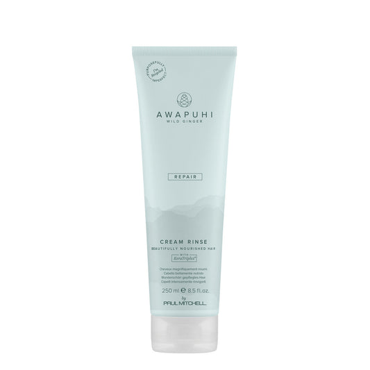 Awapuhi Wild Ginger Cream Rinse Lightweight Moisturizing Conditioner for Dry and Damaged Hair 8.5 fl oz