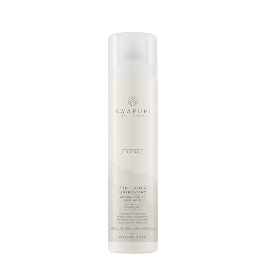 Awapuhi Wild Ginger Finishing Spray Lightweight Hold and Shine for All Hair Types 9.1 fl oz