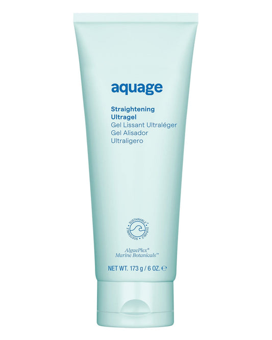 Aquage Straightening Ultragel Lightweight Smoothing Gel for Curly, Permed & Frizzy Hair 6 fl oz