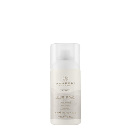 Awapuhi Wild Ginger Shine Spray Lightweight Finishing Spray for Smoothness and Brilliant Shine 3.3 fl oz