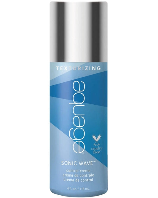 AQUAGE Sonic Wave Control Crème, Nourishing Frizz Control & Definition with Seaweed & Algae Blend, 2 fl oz
