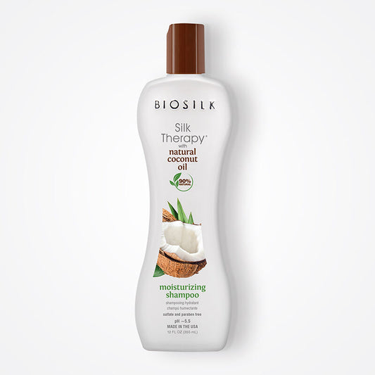 CHI Silk Therapy With Natural Coconut Oil Moisturizing Shampoo 12 fl oz