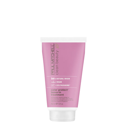 Paul Mitchell Clean Beauty Color Protect Leave-In Treatment Shields Color-Treated Hair and Boosts Vibrancy 5.1 fl oz