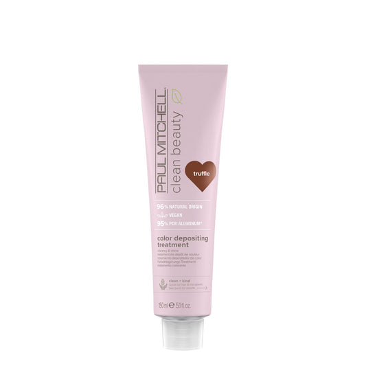 Paul Mitchell Clean Beauty Color Depositing Treatment Truffle Enhances and Refreshes Rich Brown Tones 5.1 fl oz