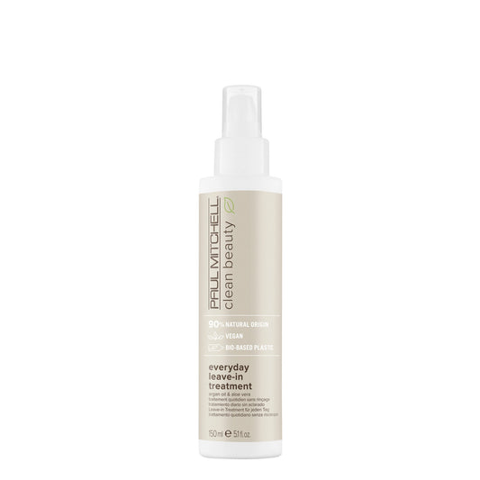 Paul Mitchell Clean Beauty Everyday Leave-In Treatment Lightweight Hydration and Detangling for All Hair Types 5.1 fl oz