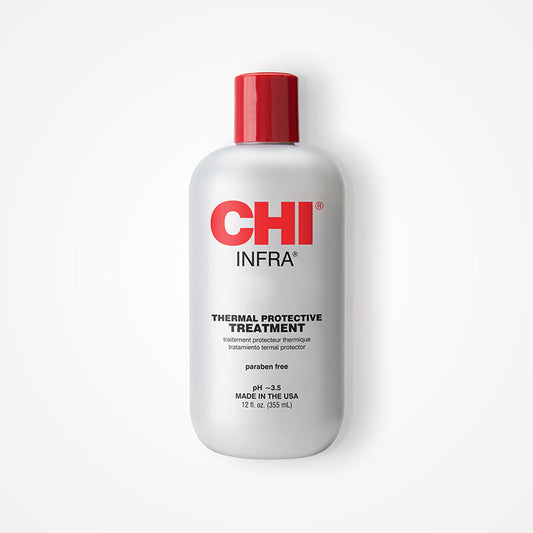 CHI インフラサーマルプロテクティブトリートメント、熱活性化保湿美容液（ツヤとハリを与える）、硫酸塩フリー、12液量オンス