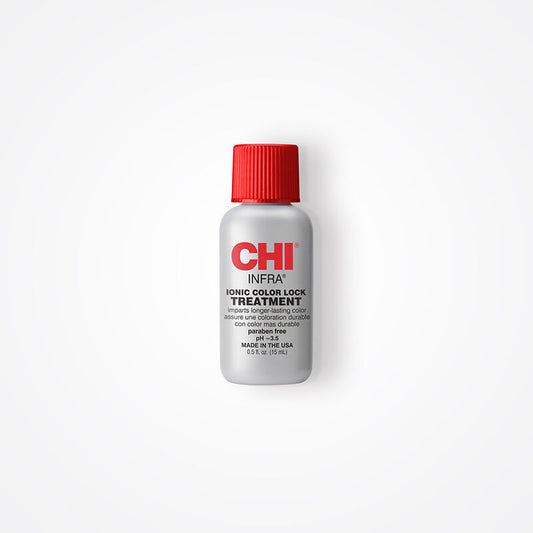 CHI イオンカラーロックトリートメント、カラーリングした髪に潤いと強さを、0.5液量オンス