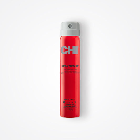 CHI インフラテクスチャー ヘアスプレー、速乾性、軽いホールド感、ツヤ＆熱保護、2.6液量オンス