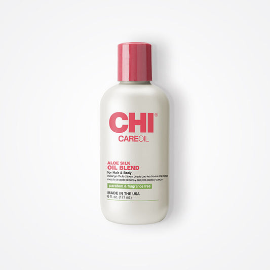 CHI ケアオイル アロエシルクオイルブレンド ハイドレーティング ヘア＆スカルプオイル 6 fl oz