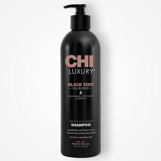 CHI Luxury Black Seed Oil Gentle Cleansing Shampoo Adds Volume & Strengthens Hair 25 fl oz