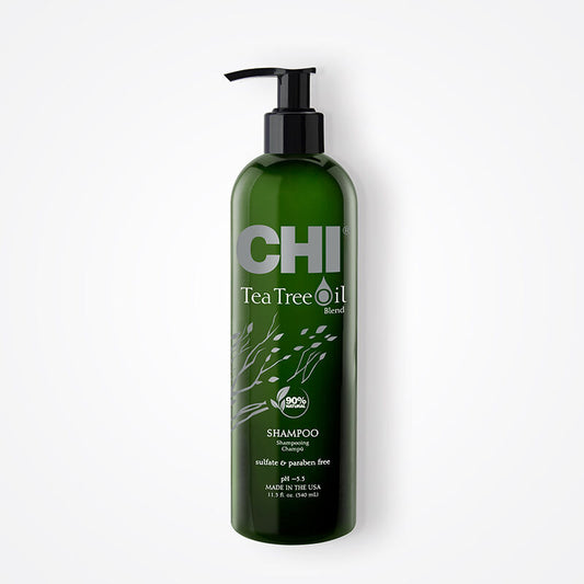 CHI Tea Tree Oil Shampoo Strengthening Cleanser Removes Impurities 11.5 fl oz