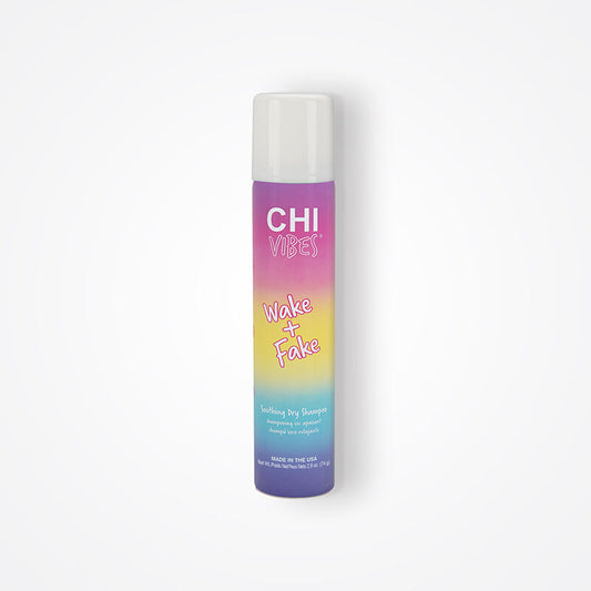 CHI Vibes "Wake and Fake" Soothing Dry Shampoo, Refreshes Hair & Absorbs Oil, 2 fl oz